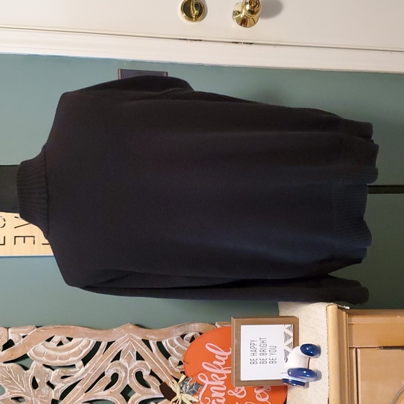 Dressbarn Mock Neck Zipper Cardigan- 2x - Picture 6 of 10